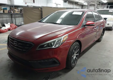 2016 Hyundai Sonata Sport из США, поврежденный, VIN 5NPE34AF4GH354673
